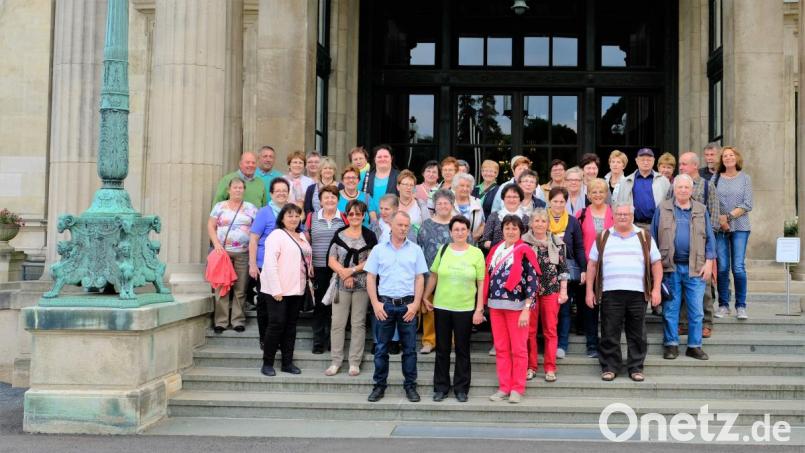 Der Frauenbund Moosbach auf großer Fahrt unter dem Motto „Tour de Ruhr“: Die Teilnehmer sind von den Erlebnissen im Ruhrgebiet begeistert. Bild: gi