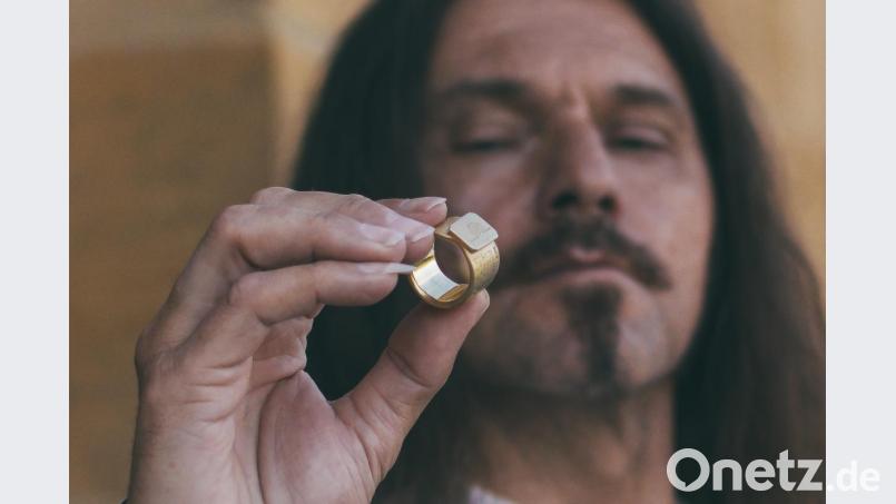 Andy Kuntz und der Ring des Winterkönigs. Bild: Andreas Fischer