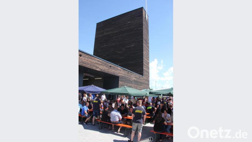 Einen Ansturm erlebte die Feuerwehr beim Tag der offenen Tür. Bild: kro