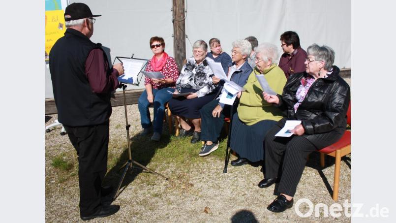 Auch der Kirchenchor wirkte beim Gottesdienst mit. Bild: lk