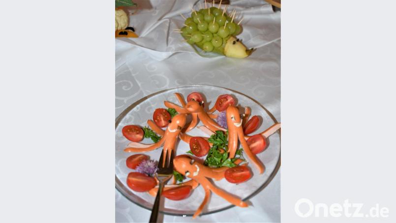 Auch eine Krake ist dabei. Bild: rgr