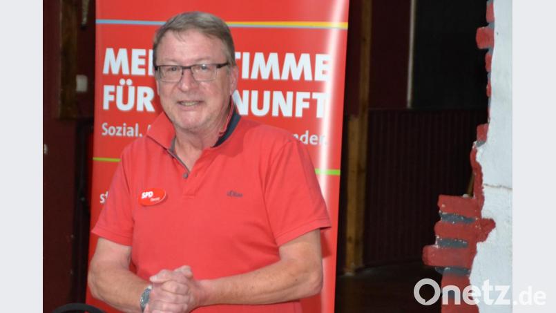 Ortsvereinsvorsitzender Gerold Gleißner kritisiert die Parteiführung. Bild: hcz