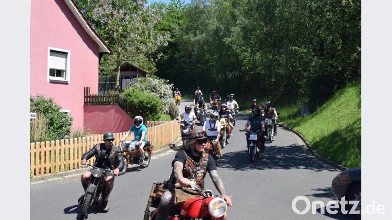 Nicht die Geschwindigkeit sondern der Spaß stand bei der Rundfahrt im Vordergrund. Bild: bnr