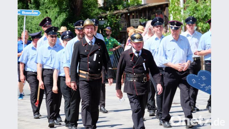 150 Jahre Freiwillige Feuerwehr Etzenricht Bild: wlr