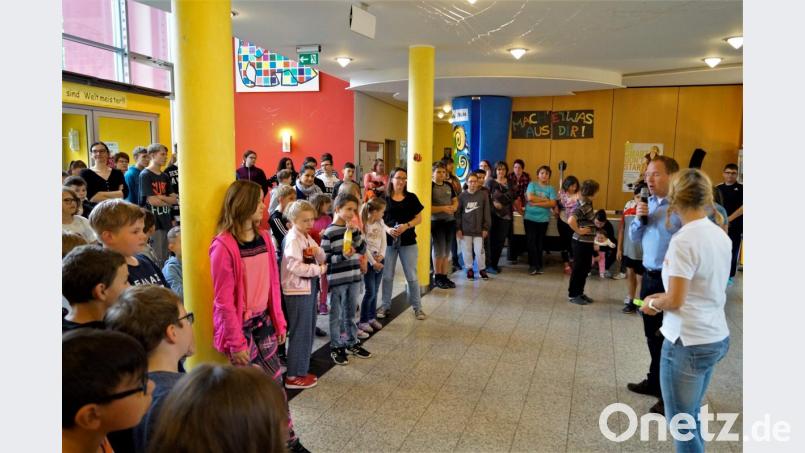 Neun Klassen der St.-Felix-Schule beteiligen sich an der &quot;Fit4future&quot;-Aktion. Bild: arw