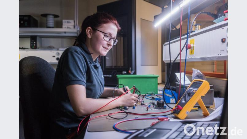 Sophie Hecht braucht für ihren Beruf technisches und mathematisches Verständnis. Bild: fua