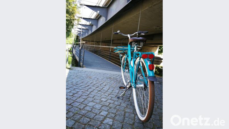 Glück gehabt, die Zugbrücke über die Vils ist unten. Manchmal erleben Radfahrer an dieser Stelle eine böse Überraschung. Bild: ass