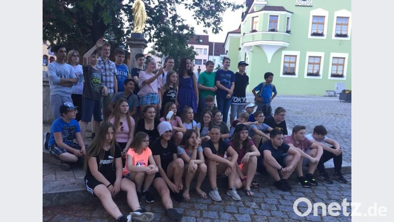 Der Zusammenhalt in der Klassengemeinschaft der Mittelschüler wurde beim Berufsorientierungscamp in Waldmünchen enorm gestärkt. Bild: dob