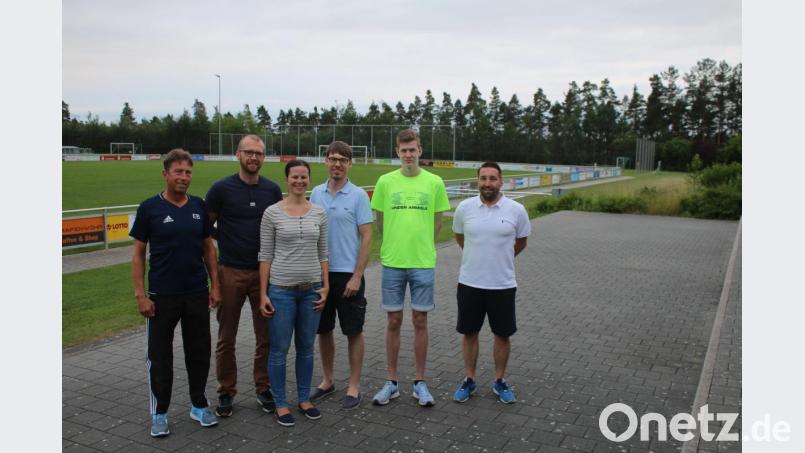 Das Orga-Team um Franziska Reiter freut sich auf zahlreiche Besucher zum Familiensportfest. Bild: sne