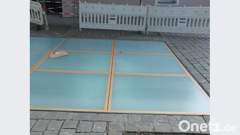 Der Tanzboden wurde rechtzeitig repariert, die geplante Veranstaltung am 29. Juni kann wie geplant stattfinden. Bild: exb