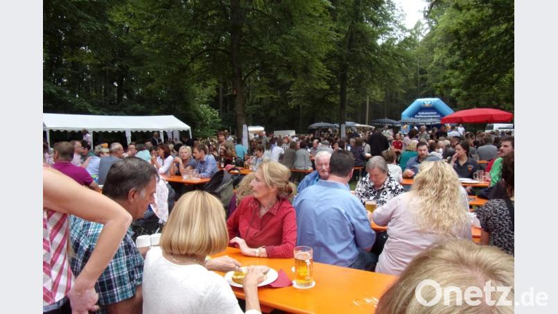 Unter den mächtigen Bäumen ließ es sich gemütlich verweilen. Bild: bnr