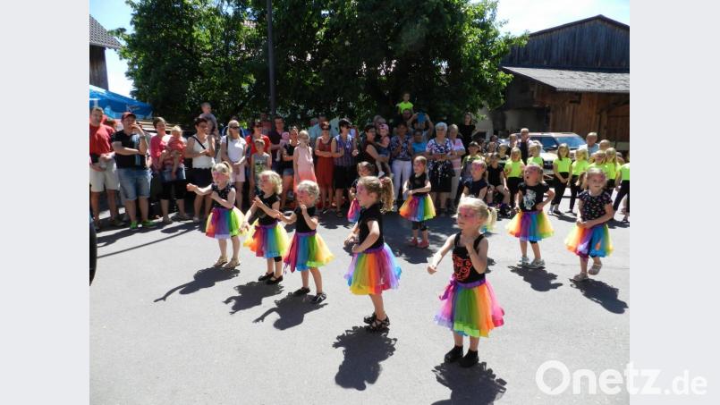 Für mächtig Stimmung sorgen die &quot;Twinkle Dancers&quot; unter der Leitung von Daniela Ruder, Melanie Renner und Linda Kreutzer-Törnkvist. Bild: flk