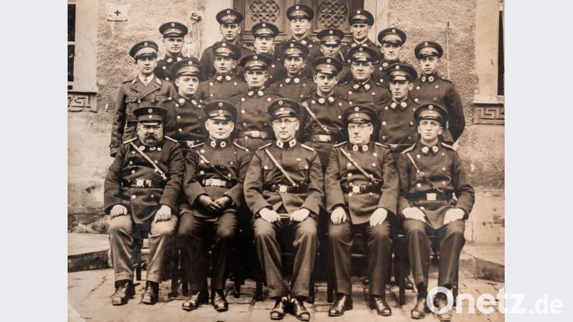 Das Bild der Rettungskolonne aus dem Jahr 1929/30 ist wohl die älteste Fotografie der 1924 gegründeten Rettungswache. Bild: pml