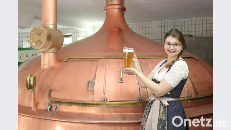 Nicht nur lecker sondern ein echtes Power-Getränk. Und damit kennt sich Marina Schicker - Drittplatzierte bei der Wahl zur Bayerischen Bierkönigin - richtig gut aus. Bild: Evi Wagner