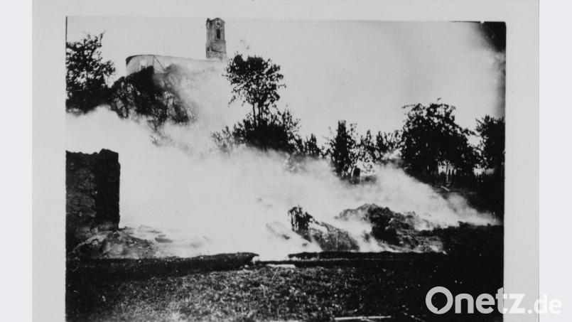 Der Großbrand am 10. Juli 1901 legte fast die ganze Stadt in Schutt und Asche. Archivbild: tu