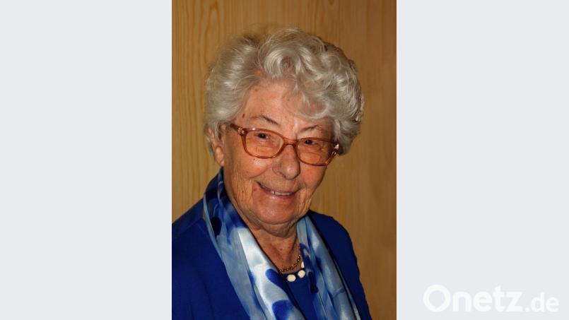 Ilse Prechtl feiert ihren 90. Geburtstag. Bild: R. Kreuzer