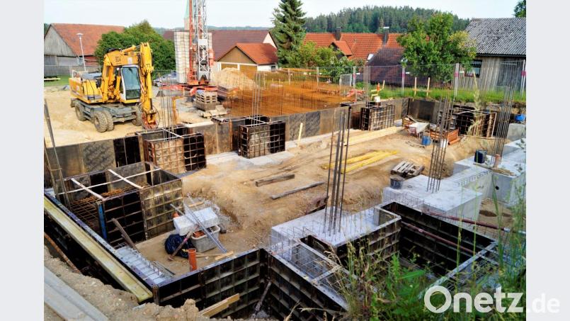 Nichts geht vorwärts auf der Baustelle &quot;Kulturscheune&quot;. Bild: arw
