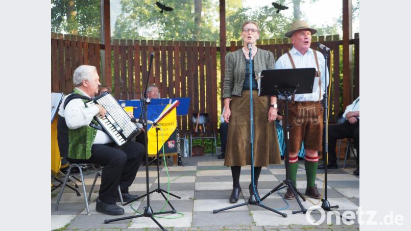 Der &quot;Irta Zwoagsang&quot; mit Fred Fröhlich. Bild: krb