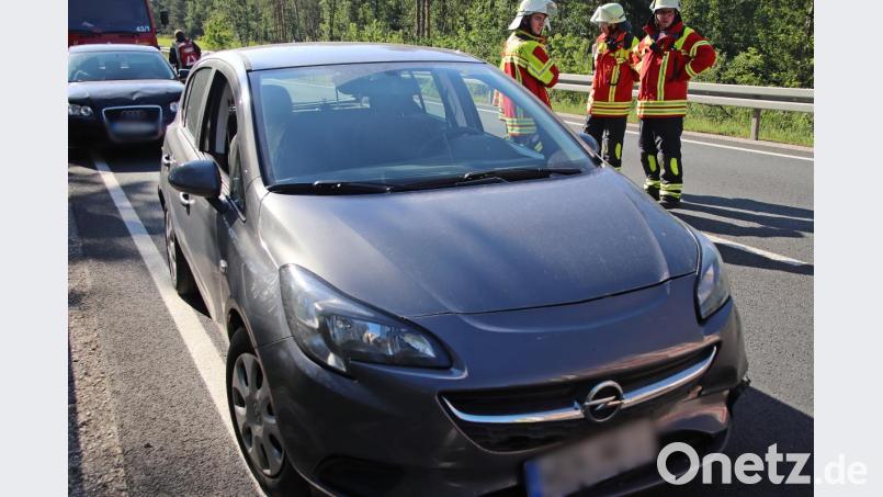 Zwei der drei beteiligten Fahrzeuge Bild: jma