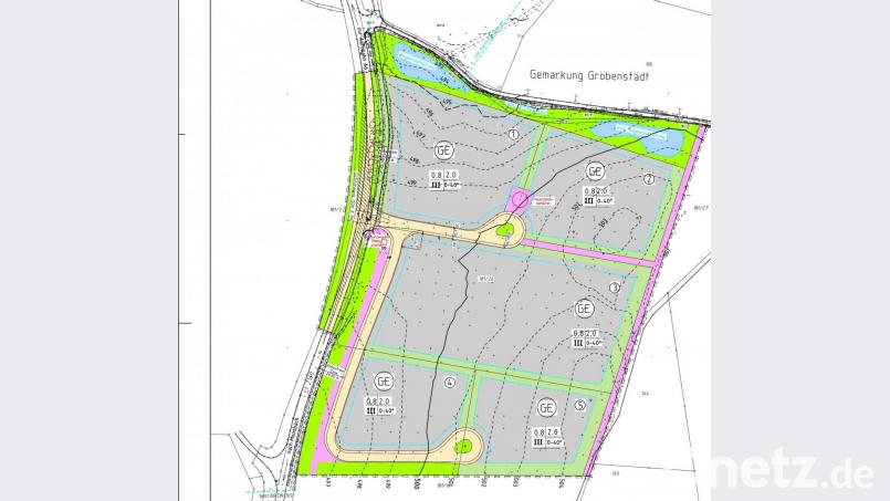 Der Bebauungsplan „Gewerbegebiet Hammermühle“ soll durch eine Änderung für einen Interessenten attraktiver werden. Repro: gi