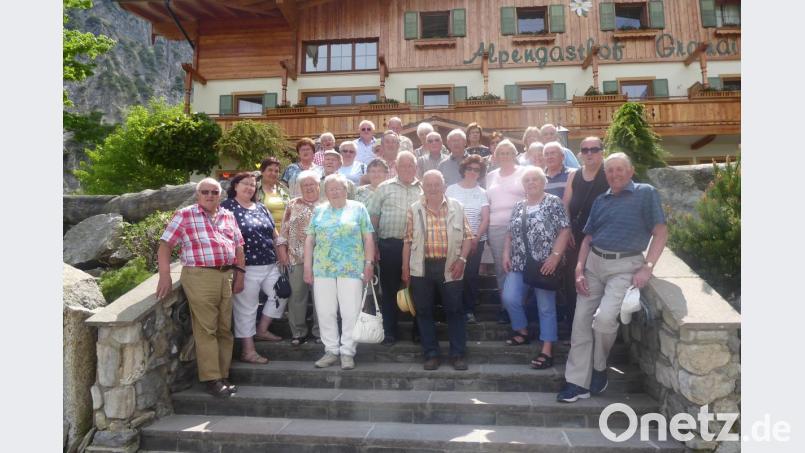 Die Kolpingsfamilie unternimmt im Zillertal jede Menge Ausflüge und sieht sich die Gegend an. Bild: exb