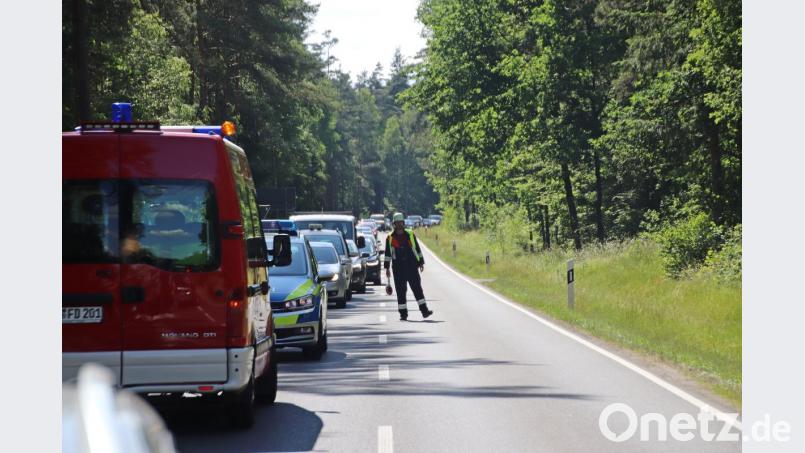 Auf der NEW 16 kam es am Donnerstag wegen eines Unfalls zu Verkehrsbehinderungen. Bild: jma