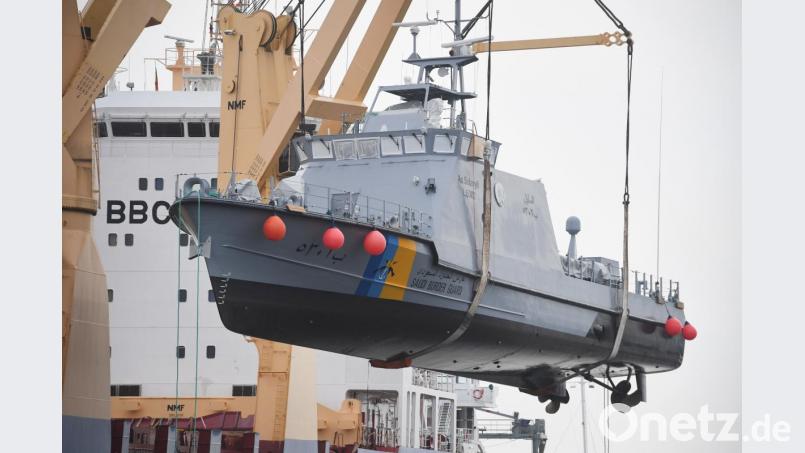 Ein großes Streitthema sind die deutschen Rüstungsexporte - besonders wenn es um Patrouillenboote für Saudi-Arabien geht. Bild: Stefan Sauer/dpa
