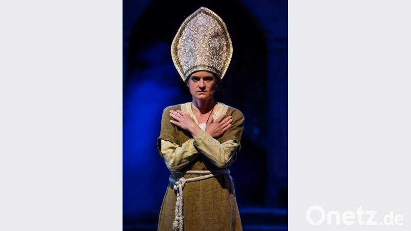 Eine grandiose Eli Wasserscheid überzeugte als Titelheldin Johanna Bild: Luisenburg-Festspiele/Miedl