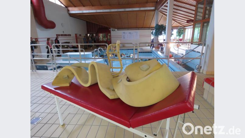 Aus altem Schaumstoff hat Barbara Sophie Höcherl Skulpturen geformt. Bild: ubb