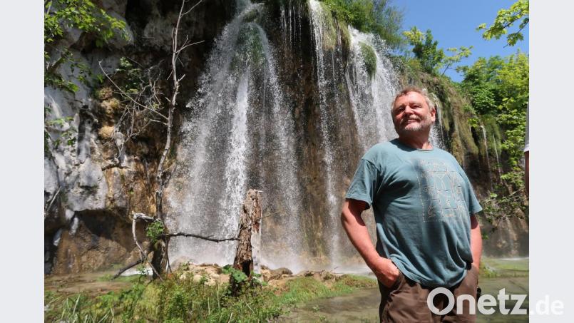 Der Wasserfall Mali Prstavac im Bereich der Oberen Seen der Pltivicer Seen war 1962 das Plakatmotiv für "Der Schatz im Silbersee." Bild: Kunz