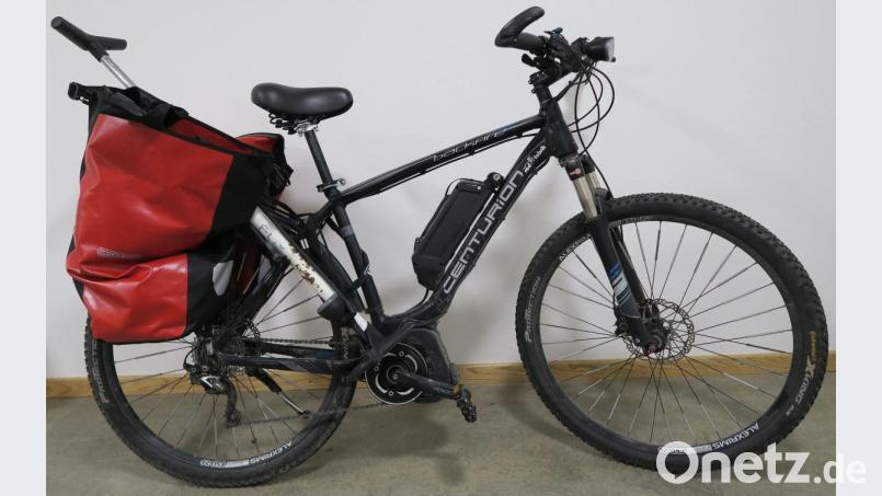 Mit diesem Fahrrad war der Unbekannte unterwegs. Bild: Polizeipräsidium Schwaben Süd/West