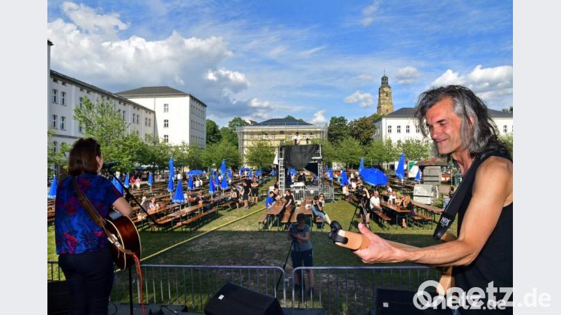 Seit 2016 ist das Campus-Fest in Amberg der Auftakt zum Altstadtfest. Die Kritik aus Weiden hat wenig Einfluss auf das Open-Air in der ehemaligen Kaiser-Wilhelm-Kaserne. Bild: Petra Hartl