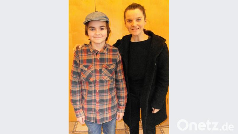 Benedikt Zintl mit der Geierwally Doris Hofmann Bild: hl