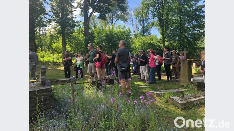 Der Friedhof in Grafenried, in jahrelanger Arbeit wieder in einen würdigen Zustand versetzt Bild: eib