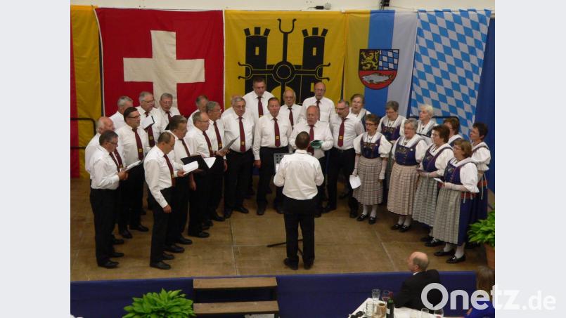 Auch der Männerchor Eschenbach/Luzern, der sein 110-jähriges Bestehen begeht, ist bei der Jubiläumsfeier im oberpfälzischen Eschenbach dabei. Bild: rn