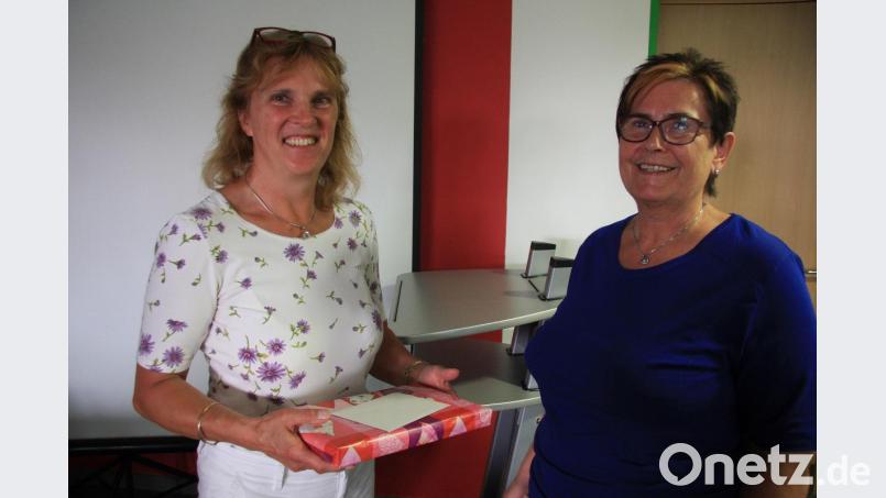 Hildegard Kern ist Kräuterfachfrau, die für gesundheitlichen Teil am Seniorennachmittag verantwortlich war, den Anneliese Krenkel organisiert hatte. Bild: wro