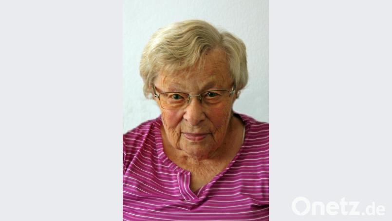 Margarete Waldhier feiert am Montag ihren 90. Geburtstag. Bild: R. Kreuzer