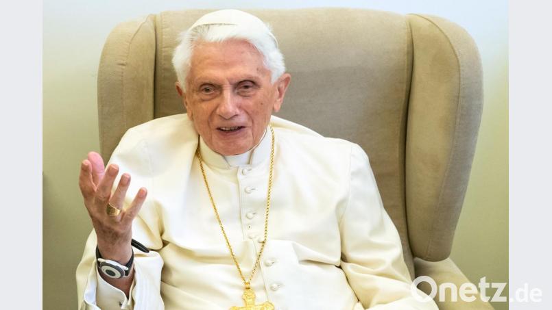 Der emeritierte Papst Benedikt XVI.. Foto: Daniel Karmann/Archivbild Bild: Daniel Karmann