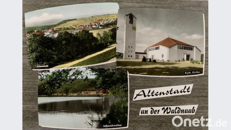 Die Gemeinde Altenstadt/WN schmückte sich einst mit dem Aushängeschild Süßenloher Weiher als Erholungsgebiet auf vielen Postkarten. Bild: exb