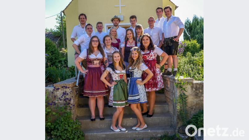 Die Thonhausener Kirwaleute. Bild: brü