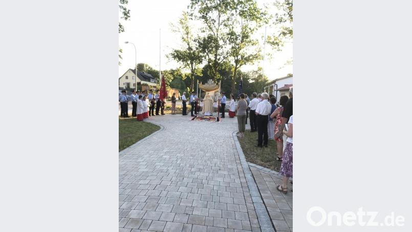 Fronleichnamsprozession in Vorbach. Bild: do