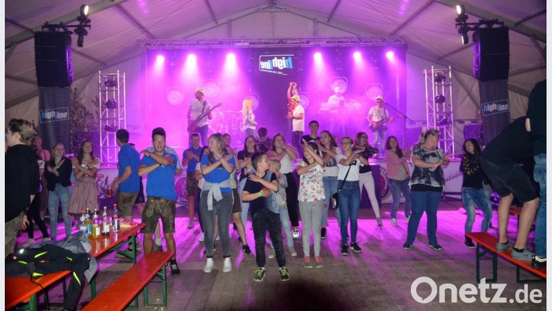 Bei der Band &quot;Highline&quot; ist Partysstimmung garantiert. Bild: fz