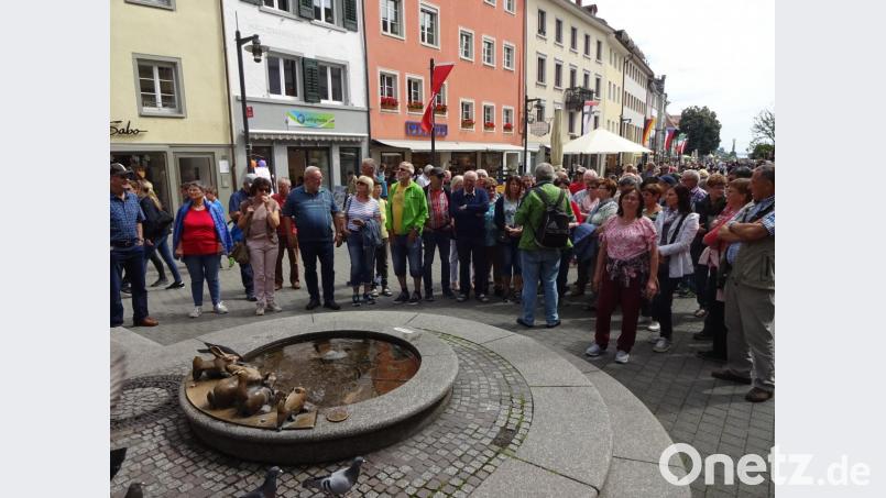 Die Reisegruppe des Obst- und Gartenbauvereins Schwend. Bild: exb