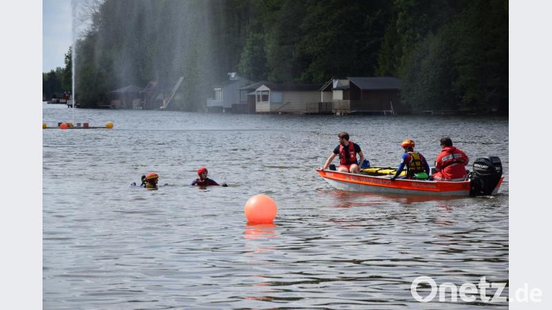Rettungseinsätze mit Motorboot wollen ebenfalls geübt werden. Bild: myd