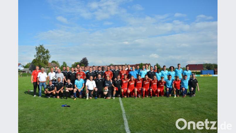 Jubiläumsspiel beim SC Kirchenthumbach. Bild: exb