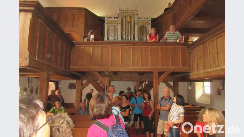 NT-Leserwanderung 2019: St. Laurentius in Kürmreuth. Bild: ui