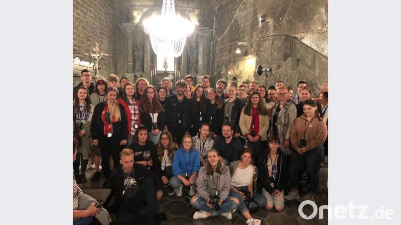 Interessante Tage in Krakau verbrachte die Schülergruppe aus Schwandorf und Meran Bild: exb