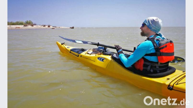 Die letzte Donau-Sandbank. Danach kommt mit dem Schwarzen Meer nur noch eine schier endlose Weite. Repro: nm