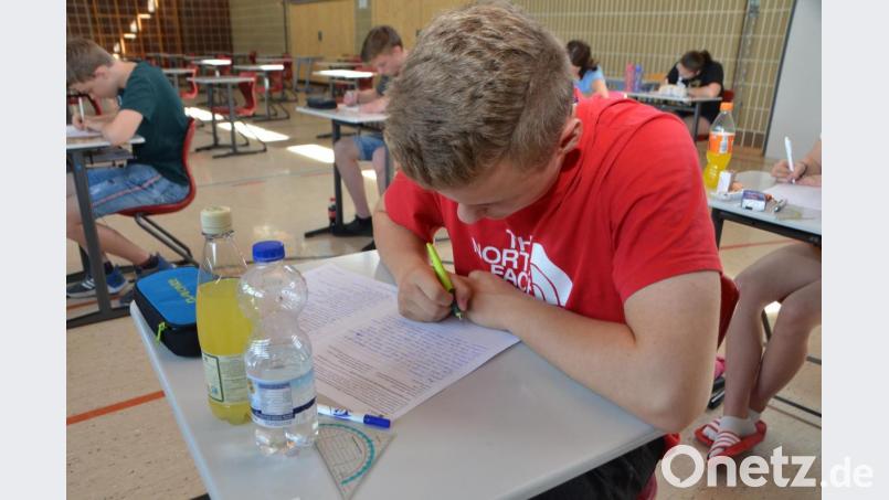 Abschlussprüfung der Realschule Vohenstrauß im Fach Tschechisch. Bild: dob