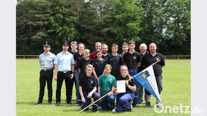 Einen hervorragenden achten Platz belegte die Jugendfeuerwehr Thanhausen. Bild: exb
